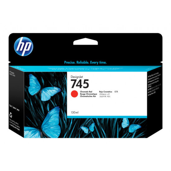 HP 745 130-ml Chromatic Red Cartridge