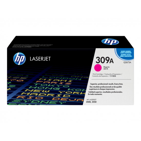 HP Toner magenta 4000pages for ColorLaserjet CLJ3500 CLJ3550