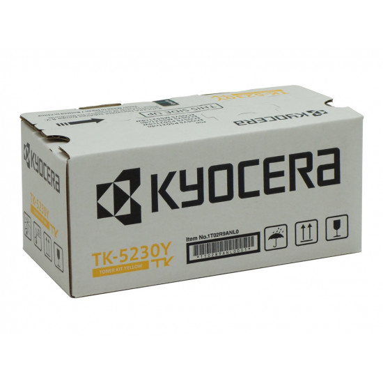 KYOCERA Toner Kit Yellow TK-5230Y for 2.200 sides ISO/IEC19798