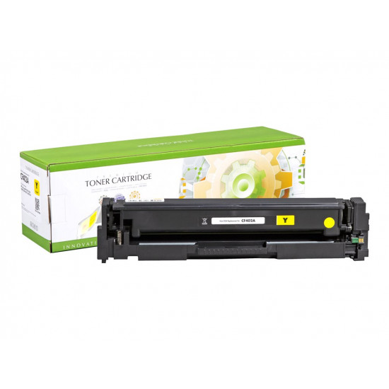 STATIC Toner cartridge compatible with HP CF402A yellow compatible 1.400 pages