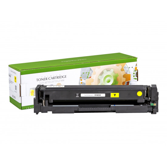 STATIC Toner cartridge compatible with HP CF402X yellow High Capacity compatible 2.300 pages