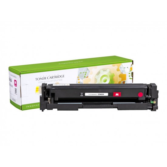 STATIC Toner cartridge compatible with HP CF403X magenta High Capacity compatible 2.300 pages