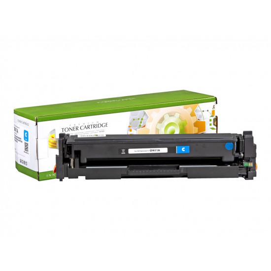 STATIC Toner cartridge compatible with HP CF411A cyan compatible 2.300 pages