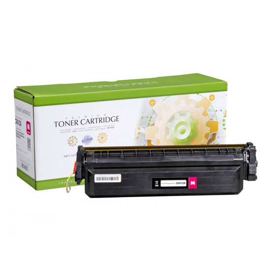 STATIC Toner cartridge compatible with HP CF413X magenta High Capacity compatible 5.000 pages