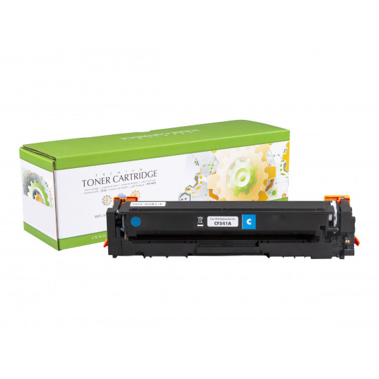 STATIC Toner cartridge compatible with HP CF541A cyan compatible 1.300 pages