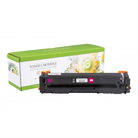 STATIC Toner cartridge compatible with HP CF543A magenta compatible 1.300 pages