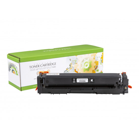 STATIC Toner cartridge compatible with HP CF540A black compatible 1.400 pages