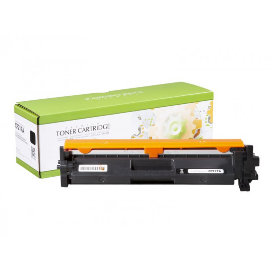 STATIC Toner cartridge compatible with HP CF217A black compatible 1.600 pages