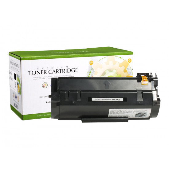 STATIC Toner cartridge compatible with Lexmark 50F2U00 black compatible 20.000 pages