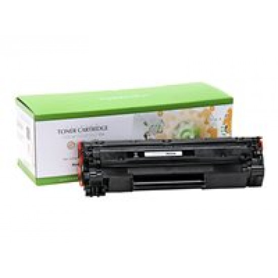 STATIC Toner cartridge compatible with HP CE285A/CB435A/CB436A black compatible 1.500 pages