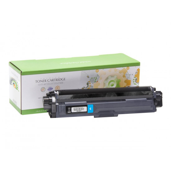 STATIC Toner cartridge compatible with Brother TN-221C/TN-241C cyan remanufactured 1.400 pages