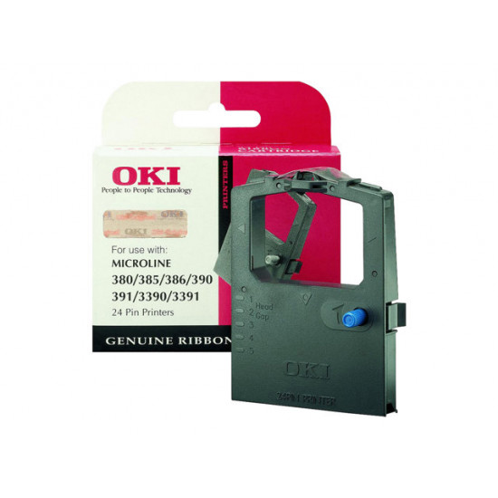 OKI Microline 380 390 391 3390 3391 ink ribbon black 2.000.000 characters 1-pack