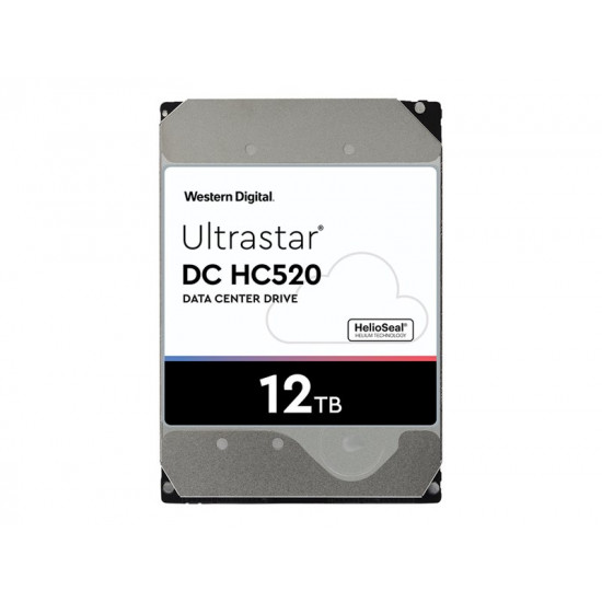 WESTERN DIGITAL Ultrastar DC HC520 3.5inch 26.1MM 12000GB 256MB 7200RPM SAS ULTRA 4KN SE P3