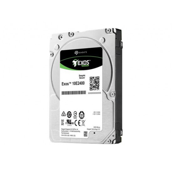 SEAGATE EXOS 10E2400 Ent.Perf. 10K 2.4TB w/Enhanced Cache HDD 512e/4Kn FastFormat 10000rpm 256MB cache SAS 12Gb/s 6,4cm 2,5inch BLK