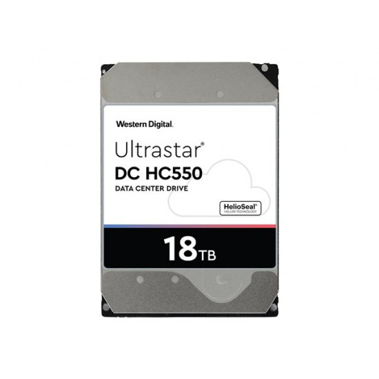 WESTERN DIGITAL Ultrastar DC HC550 3.5inch 26.1MM 18000GB 512MB 7200RPM SAS ULTRA 512E SE P3