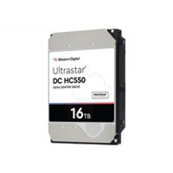 WESTERN DIGITAL Ultrastar DC HC550 3.5inch 26.1MM 16000GB 512MB 7200RPM SATA ULTRA 512E ISE NP3