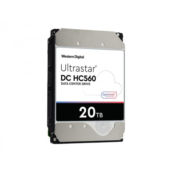 WESTERN DIGITAL Ultrastar DC HC560 3.5inch 26.1MM 20000GB 512MB 7200RPM SAS ULTRA 512E SE P3