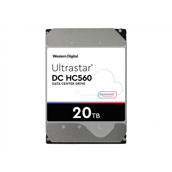 WESTERN DIGITAL Ultrastar DC HC560 3.5inch 26.1MM 20000GB 512MB 7200RPM SAS ULTRA 512E SE P3