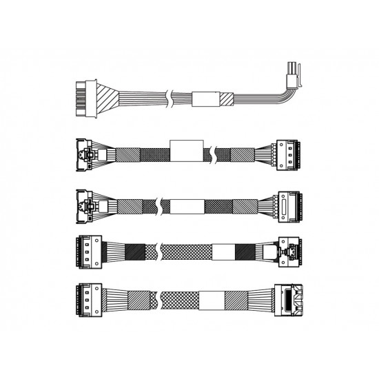 LENOVO ISG ThinkSystem SR665 V3 2.5inch Chassis Front BP1 SAS/SATA Cable Option Kit