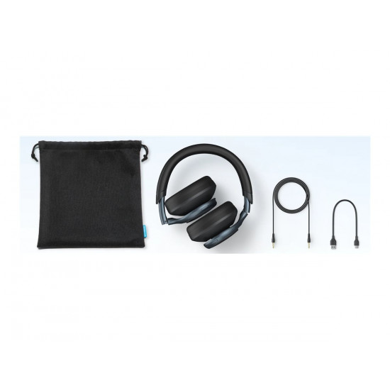 Anker Soundcore | Headphones | Space One | Bluetooth | Over-ear | Microphone | Wireless | Jet Black