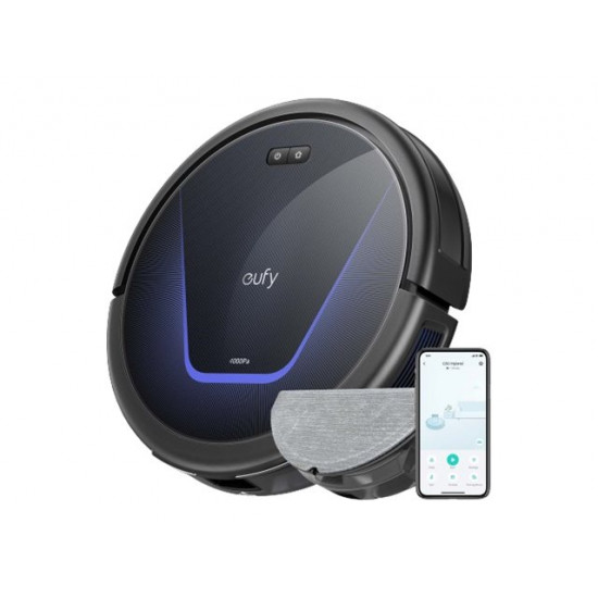 Anker Eufy | Robot Vacuum Cleaner | G50 Hybrid | Wet&Dry | Operating time (max) 180 min | 2600 mAh | Dust capacity 0.35 L | 5000 Pa | Black