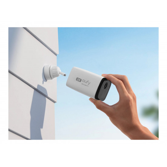 Anker Eufy | Security Camera With Solar Panel | SoloCam C210 | Wire-free | IP67 | Built-In 8 GB EMMC | White