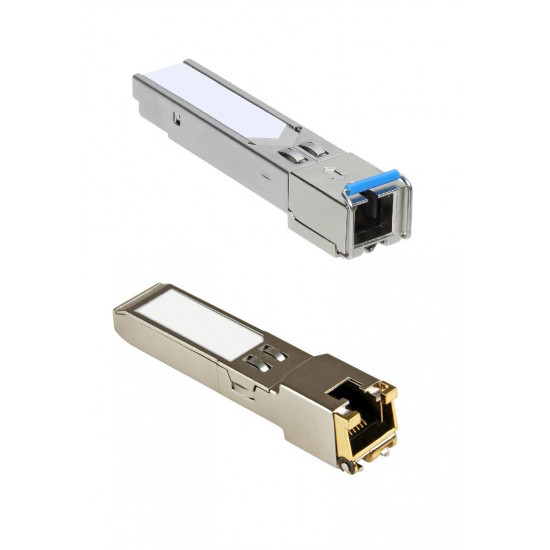 SOMI Networks | SFP (mini-GBIC) transceiver module | SFPHRJ451GG | Copper | RJ45 | 10/100/1000 Mbit/s | Maximum transfer distance 100 m | HP