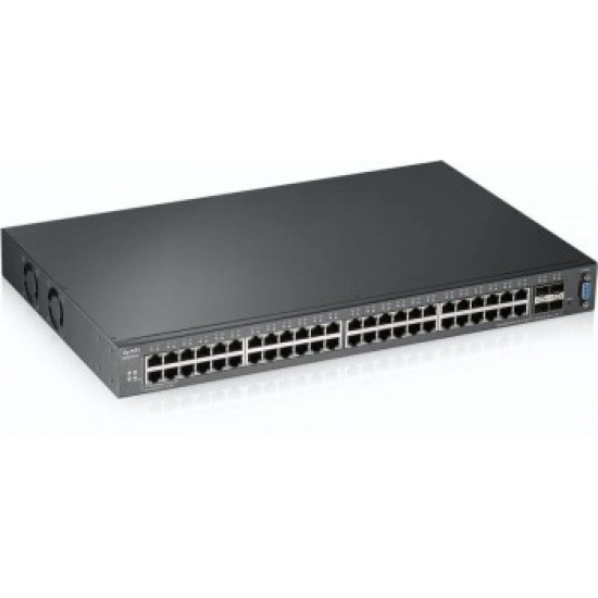 ZYXEL XGS2210-52, 48 PORT GIGABIT L2 MANAGED SWITCH, 4X 10G