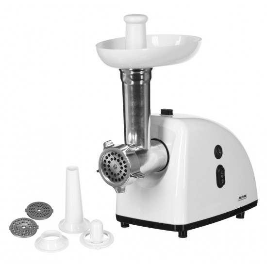 MPM MMM-05 mincer 650 W Stainless steel, White