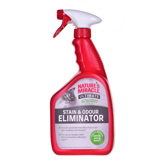 NATURE'S MIRACLE Set-in Oxy Stain&Odour Eliminator - Spray for cleaning and removing dirt  - 709 ml