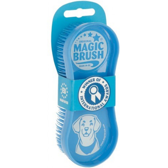 KERBL MagicBrush Blue Sky - dog brush - 16,5x6,5x3 cm