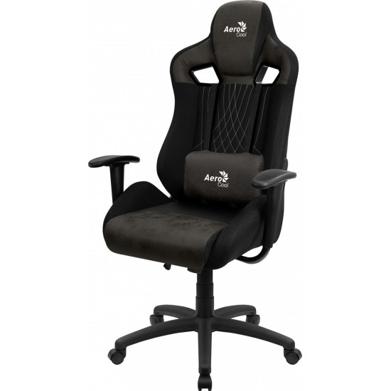 Aerocool EARL AeroSuede Universal gaming chair Black