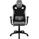 Aerocool COUNT AeroSuede Universal gaming chair Black, Grey