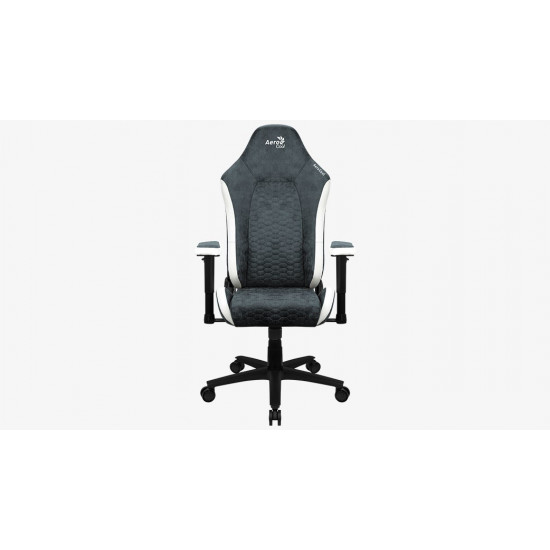 Aerocool Crown AeroSuede Universal gaming chair Padded seat Blue, Steel