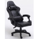 Topeshop FOTEL REMUS CZERŃ office/computer chair Padded seat Padded backrest