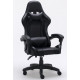 Topeshop FOTEL REMUS CZERŃ office/computer chair Padded seat Padded backrest