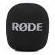 RØDE Interview GO - handle with pop filter