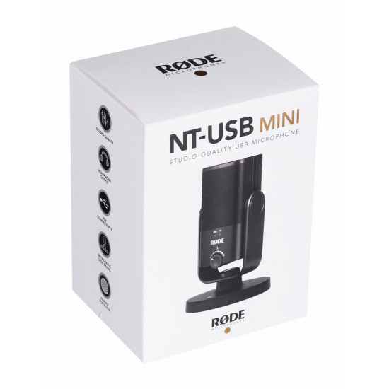 RØDE NT-USB mini Black Table microphone