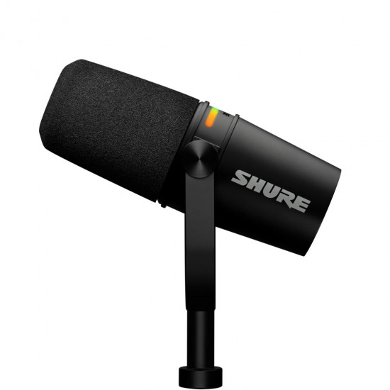 Shure MV7+-K-BNDL - lectern/vocal microphone with XLR/USB-C connector, black + desk stand GATOR