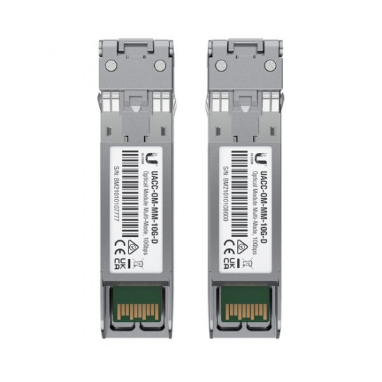 Ubiquiti UACC-OM-MM-10G-D-2 network transceiver module Fiber optic 10000 Mbit/s 850 nm