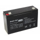 Green Cell AGM Battery 6V 12Ah 12.000 mAh Sealed Lead Acid (VRLA)