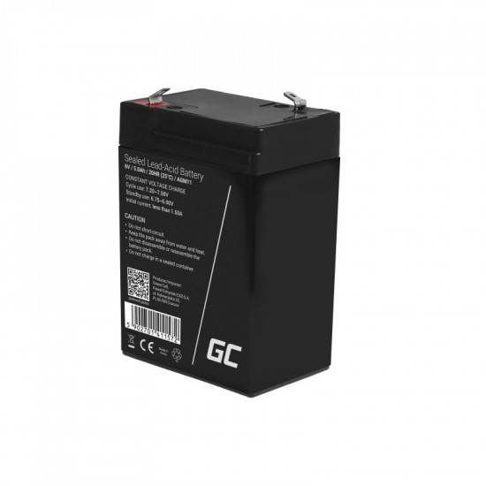 Green Cell AGM11 UPS battery Sealed Lead Acid (VRLA) 6 V 5 Ah