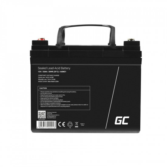 Green Cell AGM21 UPS battery Sealed Lead Acid (VRLA) 12 V 33 Ah