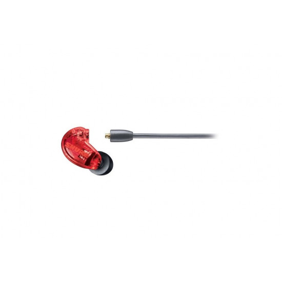 Shure SE215SPE-RD-EFS - in-ear headphones with single transducer and 3.5mm cable (red)