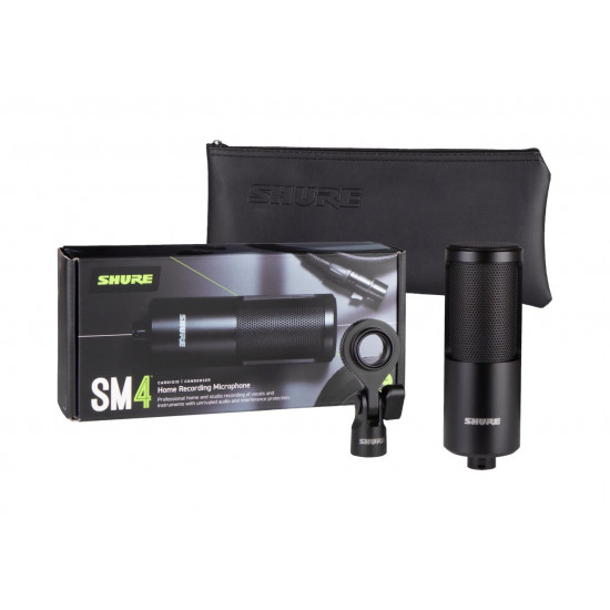 Shure SM4-K - condenser microphone, externally polarised