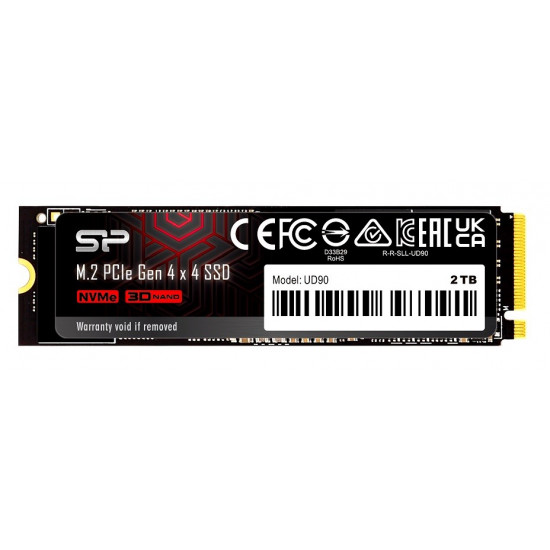 SSD drive UD90 2TB PCIe M.2 2280 NVMe Gen 4x4 5000/4800 MB/s