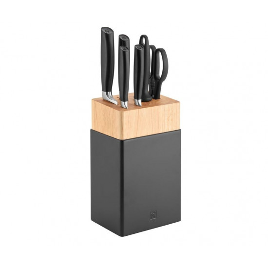 Knife block set 4 pieces All Star black