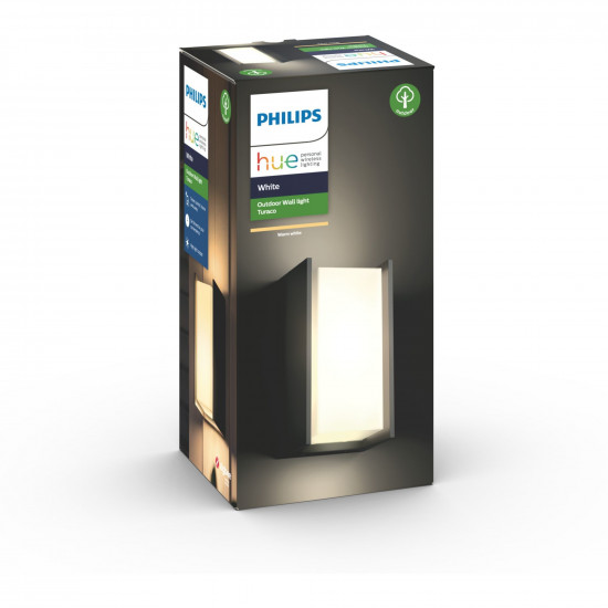 Philips Hue Turaco Wandl Anthr HueWh 800lm