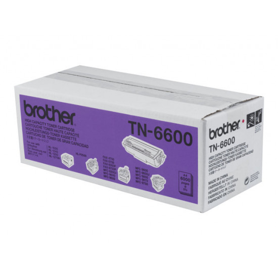 BROTHER TN-6600 toner cartridge black high capacity 6.000 pages 1-pack