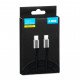 iBOX IKUTC USB-C cable 60W 1m Black